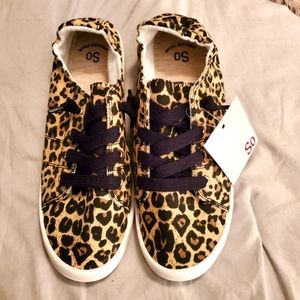 SO Leopard Sneakers size 10